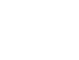 Simple white car icon on black background representing a front view of a vehicle with round headlights and windshield. Ideal for automotive web design or navigation.